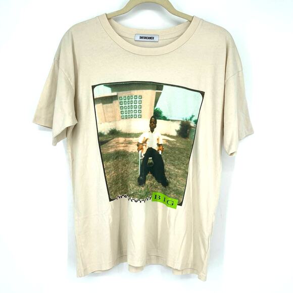 Daydreamer Notorious Young Biggie Tee Dirty White XS - Picture 1 of 6